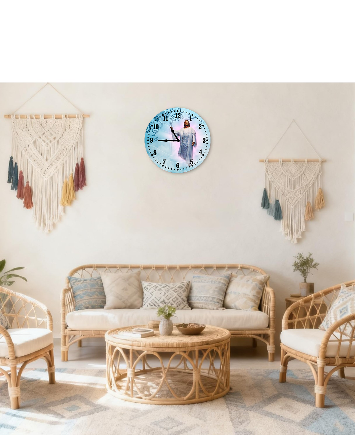Reloj de pared Jesús