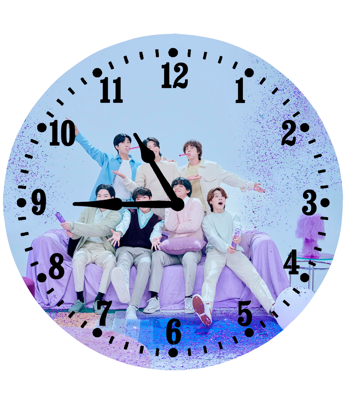 Reloj de pared K-pop