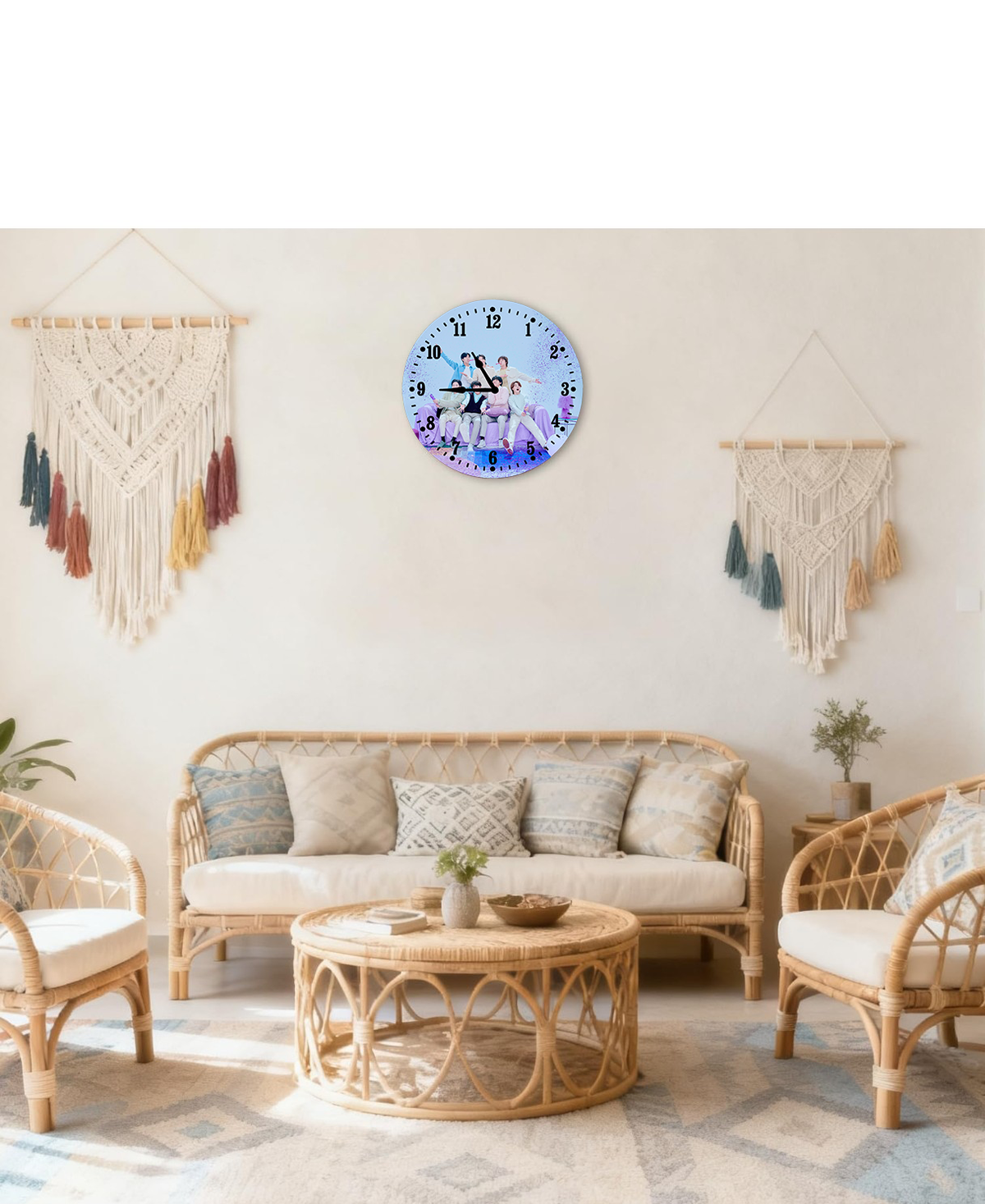 Reloj de pared K-pop